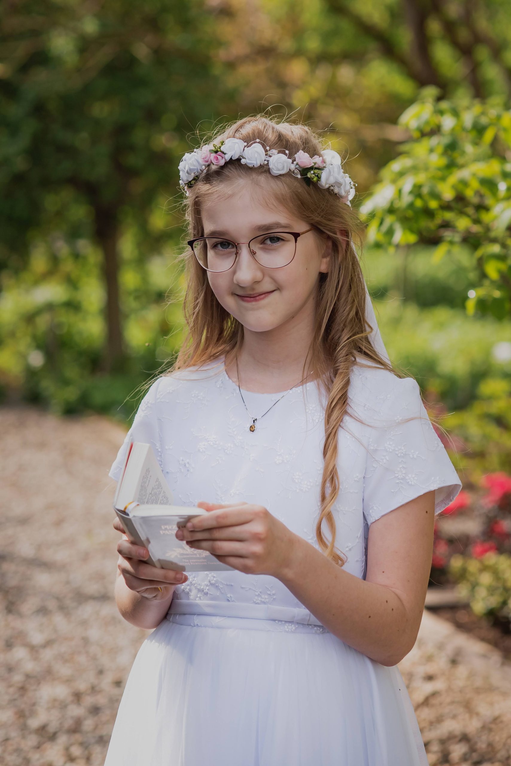 Elegancka fotografia komunijna 1